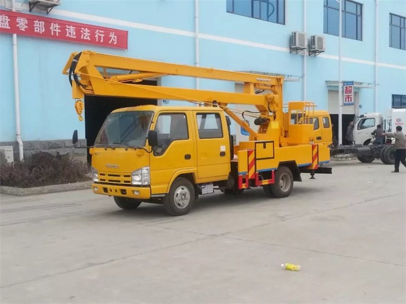 五十鈴高空作業(yè)車左側(cè)圖